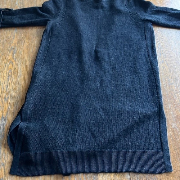 Talbots Women’s Petite 100% linen Black Cardigan size petite Short Sleeves - Picture 15 of 15